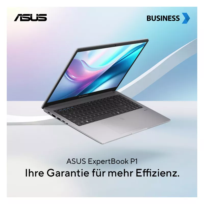 ASUS ExpertBook P1 P1503CVA-S72335 C5-210H/16GB/512GBSSD/noOS - klaviatuuri paigutus võib olla saksa