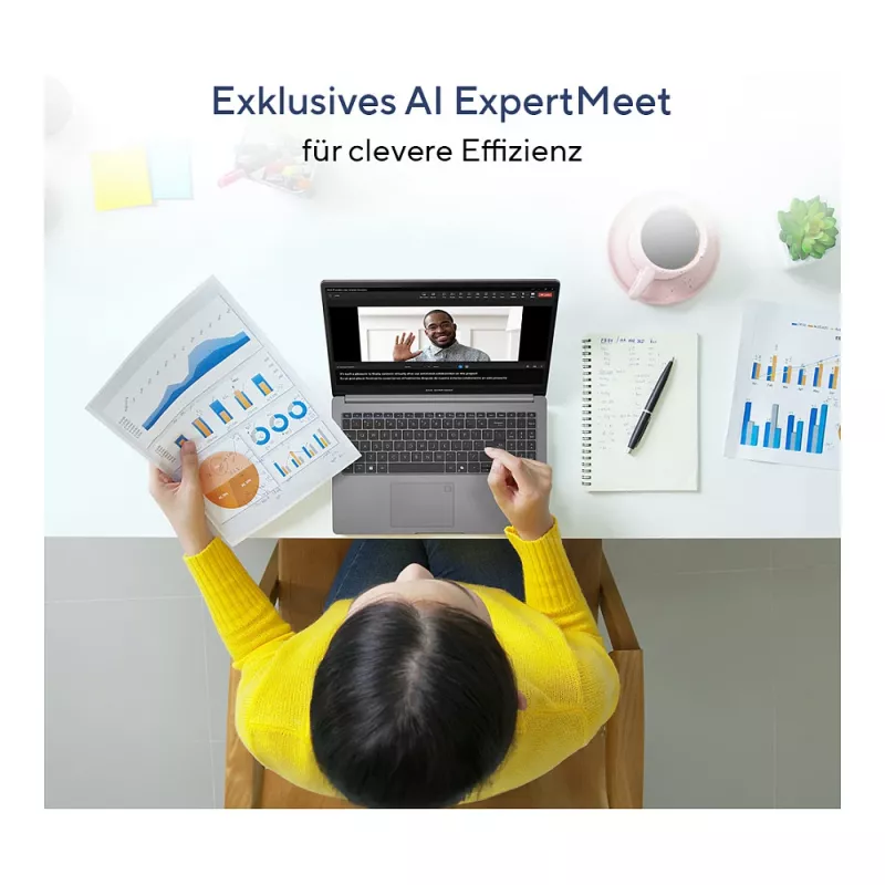 ASUS ExpertBook P1 P1503CVA-S72335 C5-210H/16GB/512GBSSD/noOS - klaviatuuri paigutus võib olla saksa