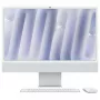 iMac Z1E2 59.62cm 23.5Zoll standard glass M4 8C CPU/8C GPU/16C N.E. 24GB 256GB SSD Gbit Eth MM NumKey TID DE Silver
