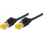 Tecline 72201S Etherneti patch-kaabel Must