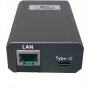 Microconnect POEINJ-25W-USBC - Gigabit Ethernet - 1000 Mbit/s - IEEE 802.3, IEEE 802.3ab, IEEE 802.3u - Cat5, Cat5e, Cat6, Cat6a - 100 m - Must (POEINJ-25W-USBC)