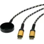Roline 11.02.8343 USB-kaabel Must