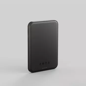 ZENS Pro 2 Semi Solid State Powerbank - Magnetiline akupank 5000 mAh ühildub MagSafe'i ja Qi2.2-ga 25W (must)