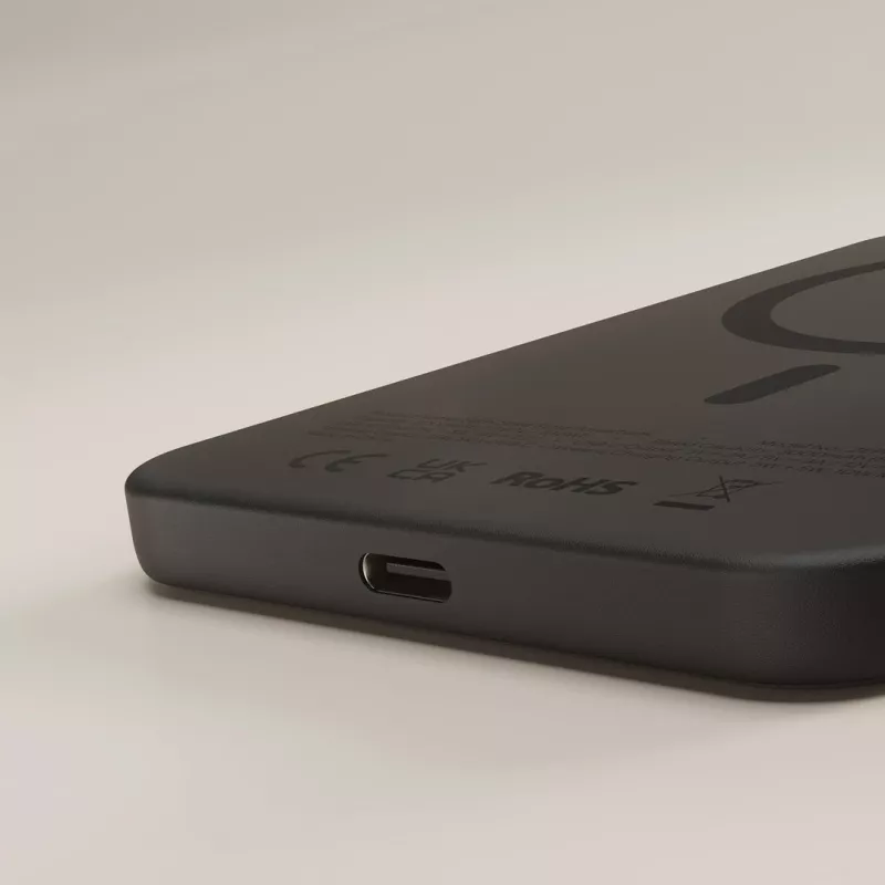 ZENS Pro 2 Semi Solid State Powerbank - Magnetic Power Bank 10000 mAh kompatybilny z MagSafe i Qi2.2 25W (Must)