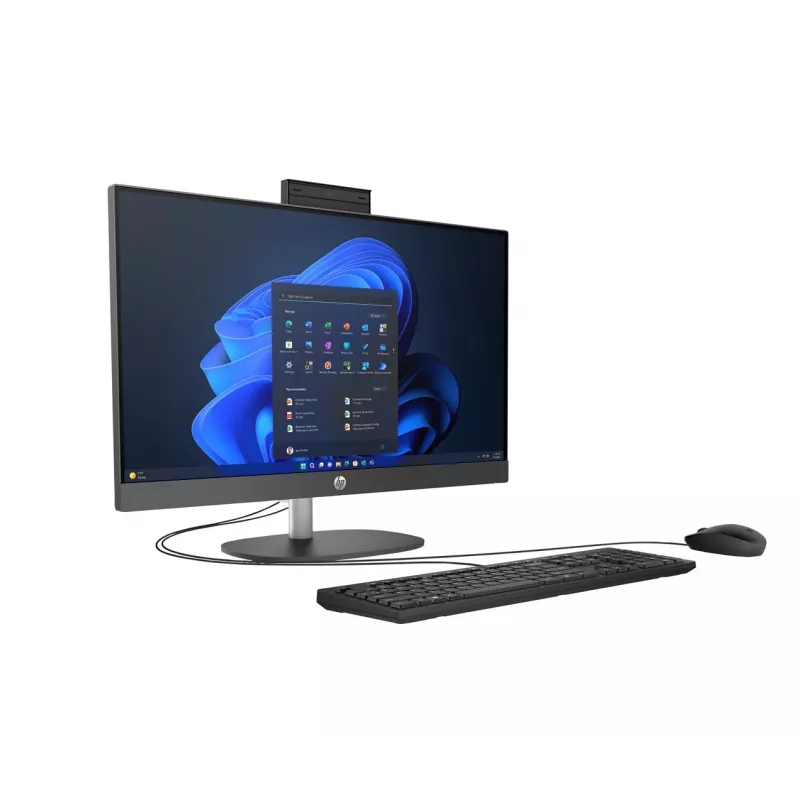 HP ProOne 245 G10 AiO Ryzen 7 77730U 23.8FHD IPS 250nits AG 16GB DDR4 3200 SSD512 Radeon Vega 8 Kb+hiir Cam 5Mpx + IR W11Pro Valge 3Y OnSite