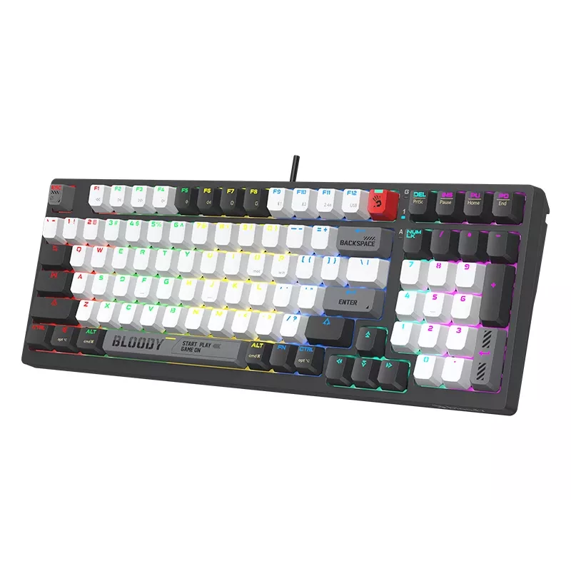 A4Tech 47735 Bloody WS98 Grey WRLS (BLMS RED Plus Switches)