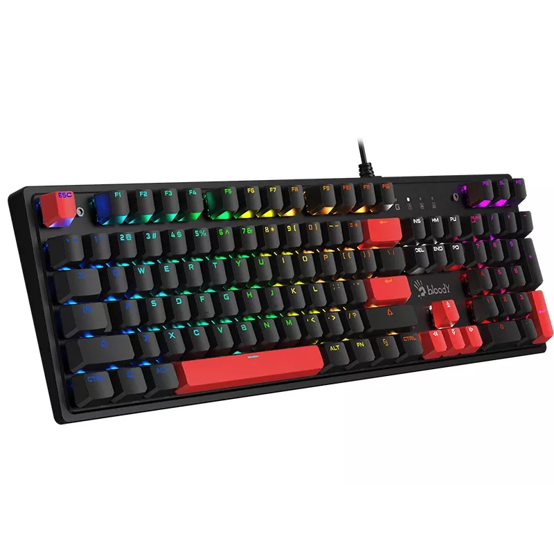 A4Tech 47737 Bloody S520N Fire Black (BLMS RED Plus lüliti)