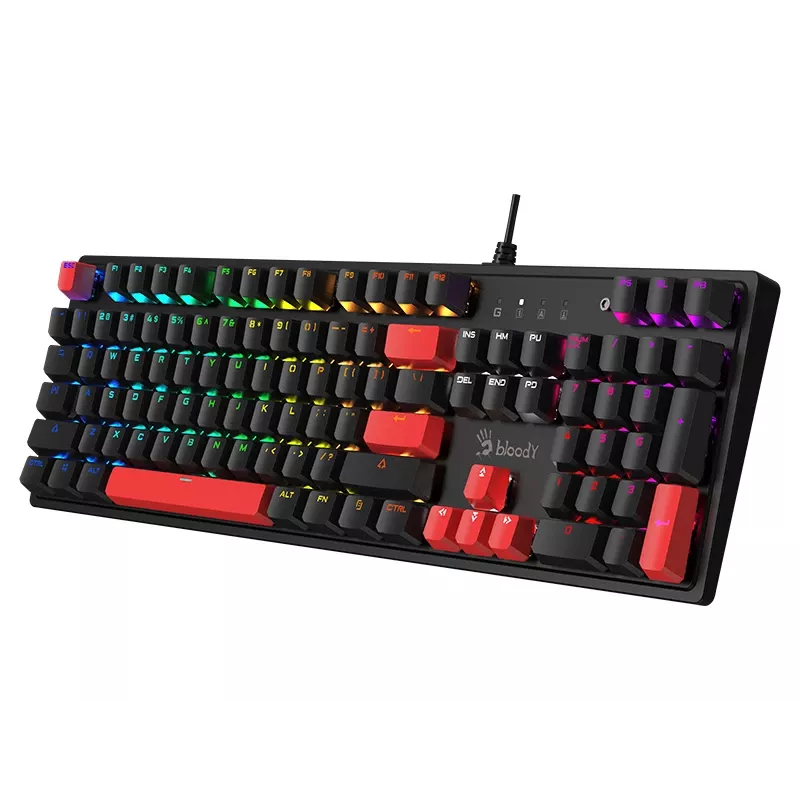 A4Tech 47737 Bloody S520N Fire Black (BLMS RED Plus lüliti)