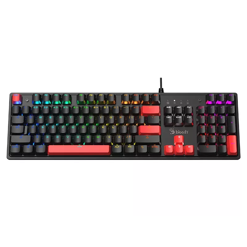 A4Tech 47737 Bloody S520N Fire Black (BLMS RED Plus lüliti)