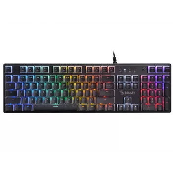 A4Tech 47788 Bloody S520N mehaaniliste lülititega RGB mänguklaviatuur