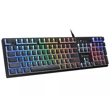A4Tech 47788 Bloody S520N mehaaniliste lülititega RGB mänguklaviatuur