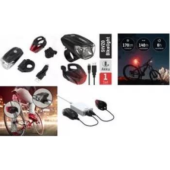 Ansmann Fahrradbeleuchtung Set Jalgrattavalgusti komplekt (1600-0254)