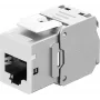 Goobay Keystone-Moodul RJ45 CAT 6A, STP, Õhuke, Valge (77949)