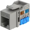 Goobay Keystone-Moodul RJ45 CAT 6A, UTP, Õhuke ja Lühike (77951)