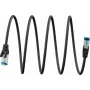 Goobay ülipainduv CAT 6A patch-kaabel S/FTP (PiMF), must (79371)