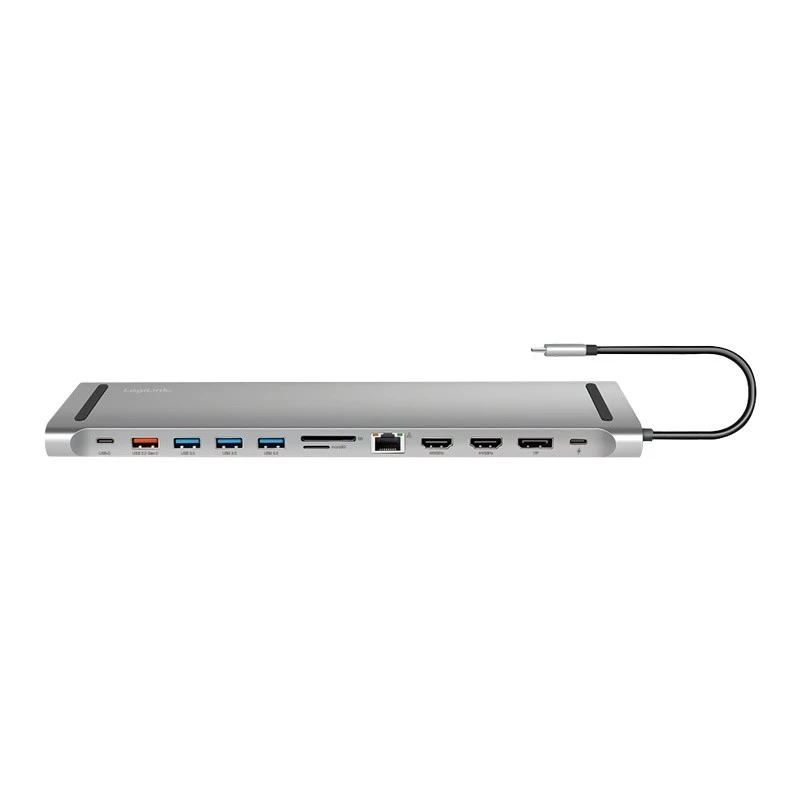 USB3.2 dokkimisjaam USB-C, 12 porti, PD