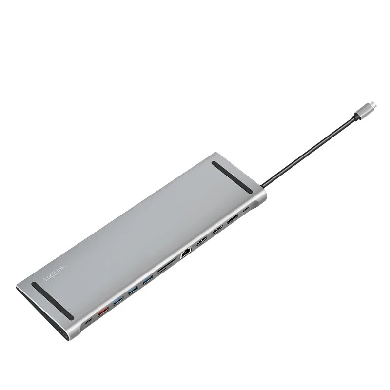USB3.2 dokkimisjaam USB-C, 12 porti, PD