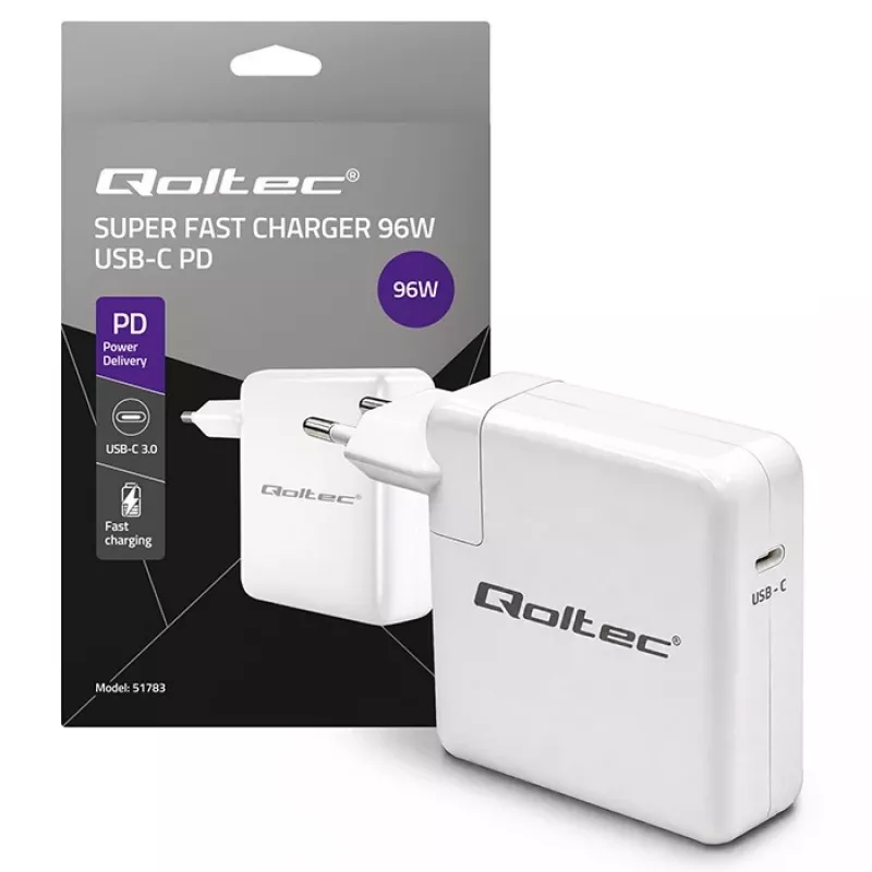 Laadija USB C 96W 5V 20V 3A 4.8A