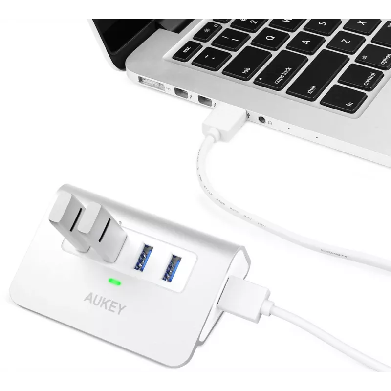 Hub CB-H5 USB alumiinium | 4xUSB 3.0 | 5Gbps