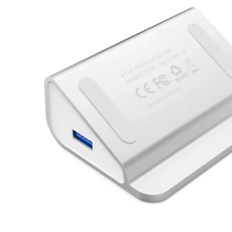 Hub CB-H5 USB alumiinium | 4xUSB 3.0 | 5Gbps