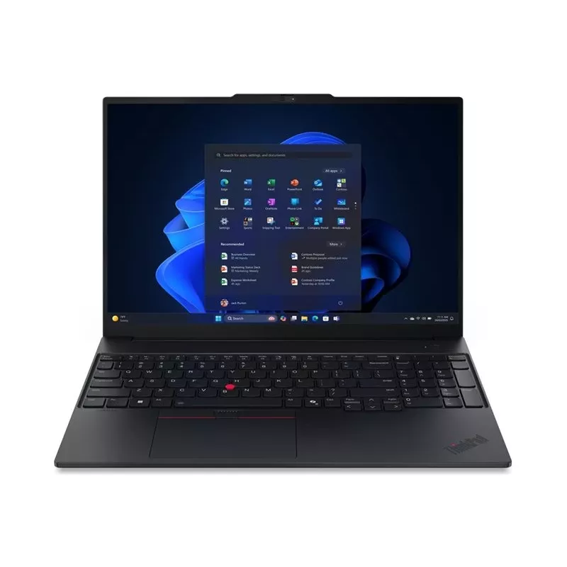 LENOVO ThinkPad E16 Gen 3 Intel Core Ultra 5 228V 16tolline WUXGA 32GB 512GB SSD M.2 2242 PCIe Intel Arc Graphics 130V W11P 3Y Carryin