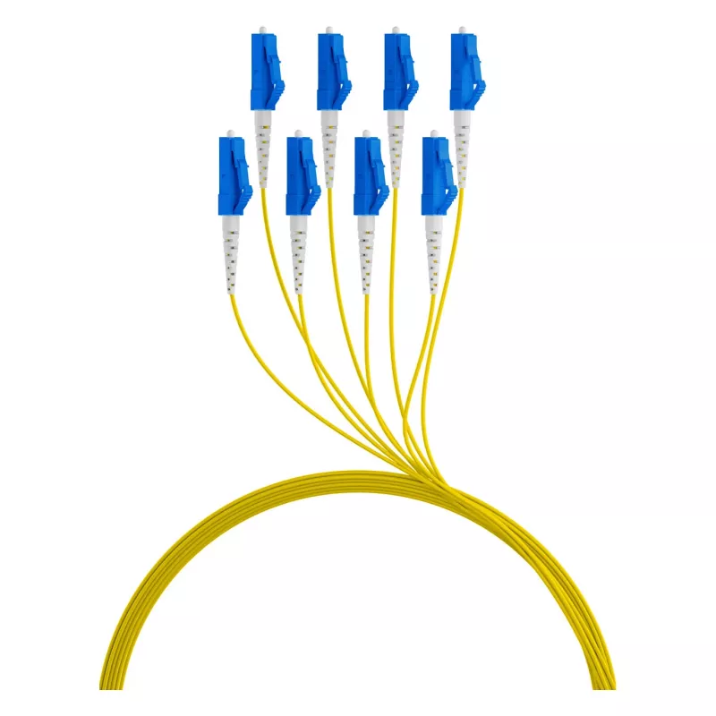 EFB Trunk kaabel U-DQ(ZN)BH OS2 8E (1x8) LC-LC 20m Dca LSZH G657A1