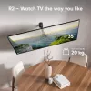 TV-aluse kinnitusklamber /10-35/Must R2-B Onkron
