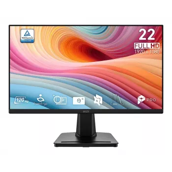 Monitor PRO MP225 E12VL 21,45 tolli / FHD / FLAT / 120Hz / Must