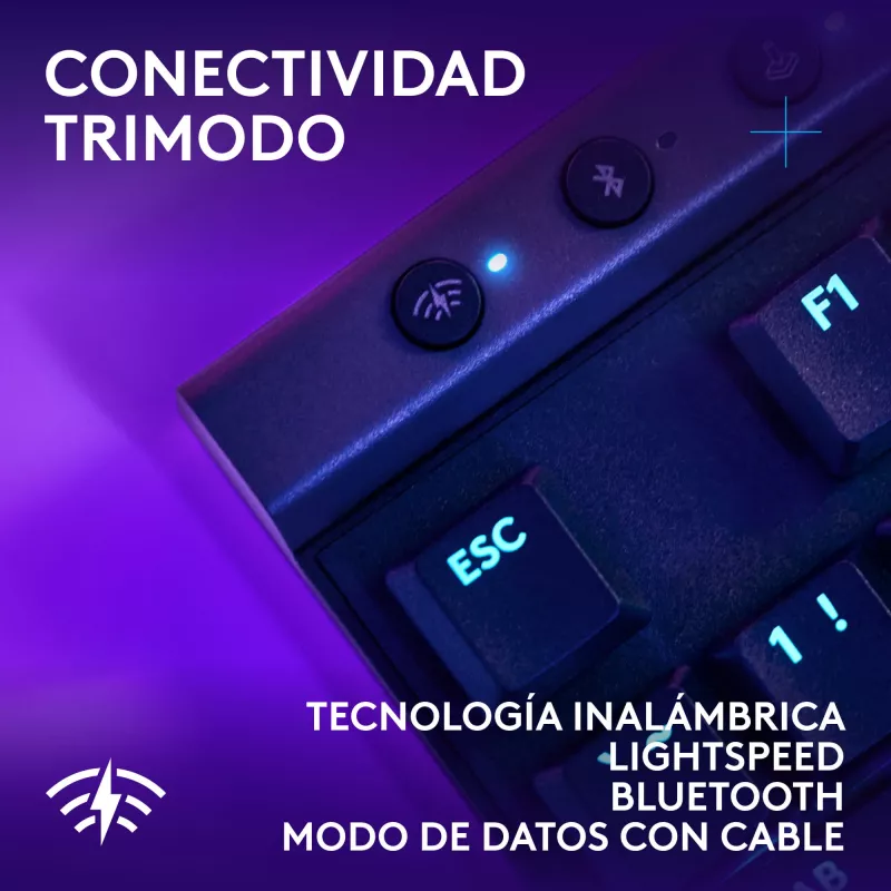Logitech G G515 - klaviatuur - LIGHTSPEED - TKL
