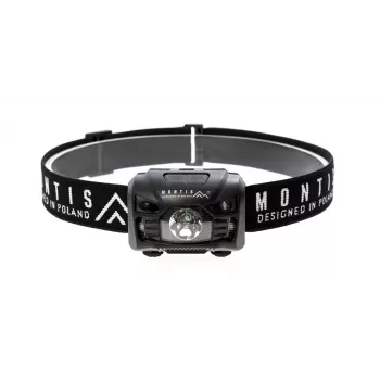 Montis Akumulatorowa latarka nagłowna z sensorem MT001 Black Headband flashlight LED