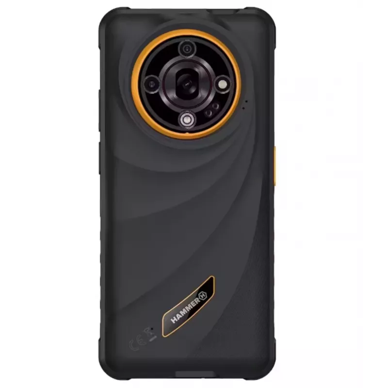 Hammer Iron 6 | Oranž | 6.56 tolli | IPS | 1612 x 720 pikslit | Mediatek | Dimensity 6300 | Sisemälu 6 GB | 128 GB | microSD | Dual SIM | 4G | 5G | Põhikaamera eraldusvõime 64 MP
