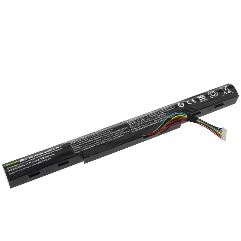 Greencell PRO sülearvuti aku Acer Aspire E15 F15 jaoks 14,6 V 2600 mAh