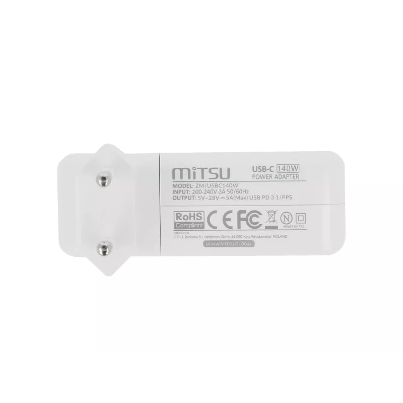 Sülearvuti toiteadapter / laadija 100W USB-C 5V-9V-12V-15V/3A, 20V-28V/5A PD