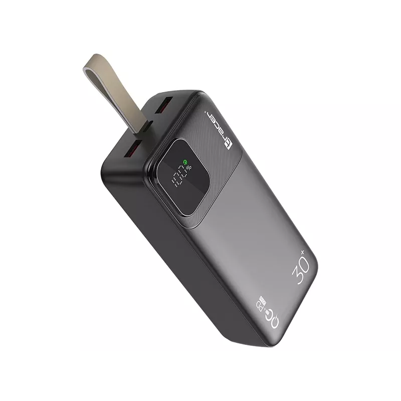 Tracer 47824 Prime-V3 30000mAh QC22.5W+PD20W Power Bank, Must