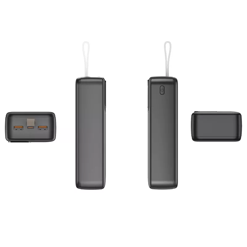 Tracer 47824 Prime-V3 30000mAh QC22.5W+PD20W Power Bank, Must