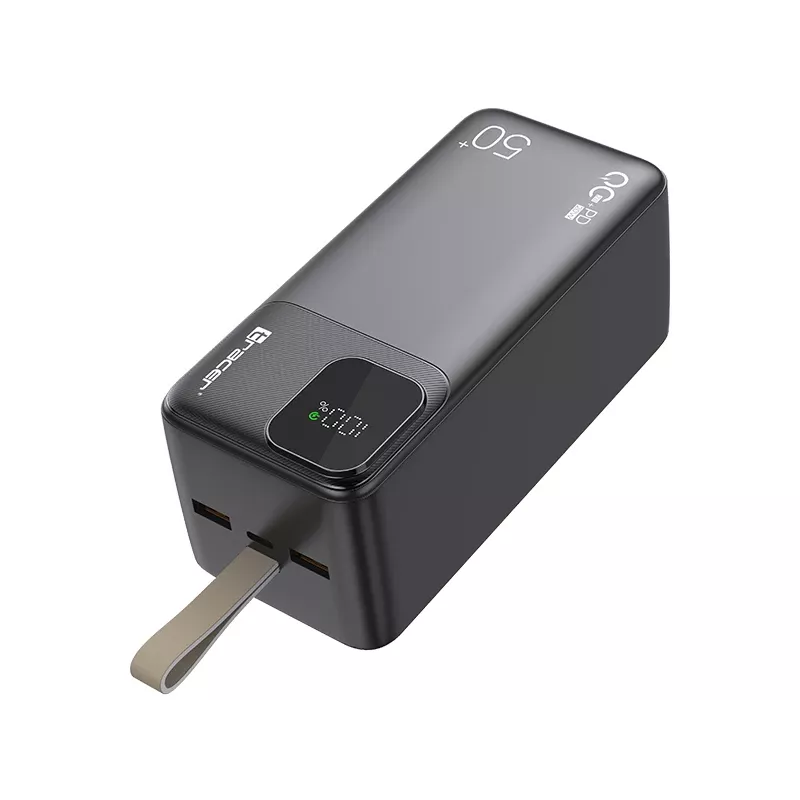 Tracer 47825 Prime-V5 50000mAh QC22.5W+PD20W Power Bank, must
