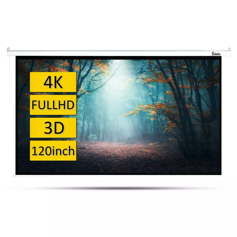 Silelis elektriline ekraan 203x152 cm ESE-1
