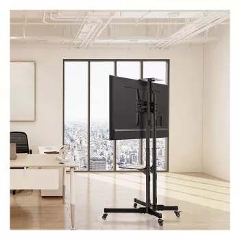 VALUE LCD-/TV-Rullalus, 37-70 tolli, kuni 50 kg, must