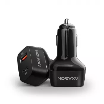 AXAGON PWC-PQ38 38W autolaadija 2x port USB-A+C
