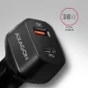 AXAGON PWC-PQ38 38W autolaadija 2x port USB-A+C