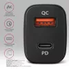AXAGON PWC-PQ38 38W autolaadija 2x port USB-A+C