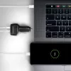 AXAGON PWC-PQ38 38W autolaadija 2x port USB-A+C