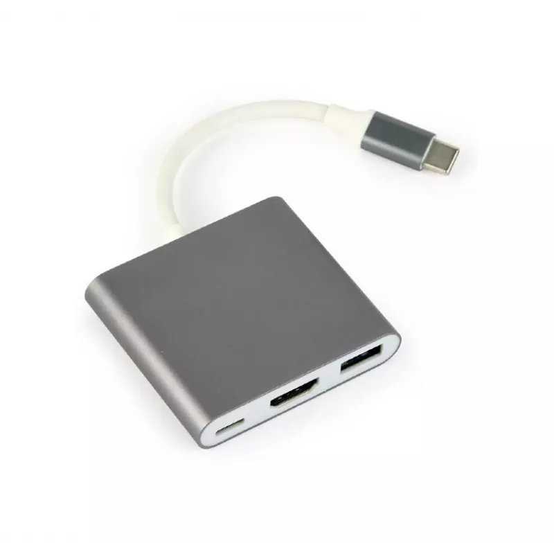 Gembird A-CM-HDMIF-02-SG USB graafikaadapter 3840 x 2160 pikslit Hall