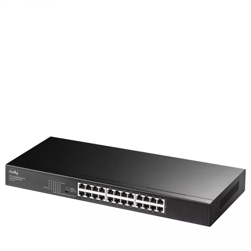 Cudy GS1024E võrgulüliti hallatav Gigabit Ethernet (10/100/1000) must