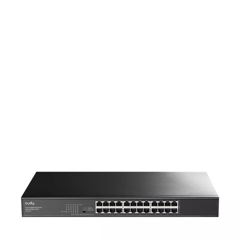 Cudy GS1024E võrgulüliti hallatav Gigabit Ethernet (10/100/1000) must