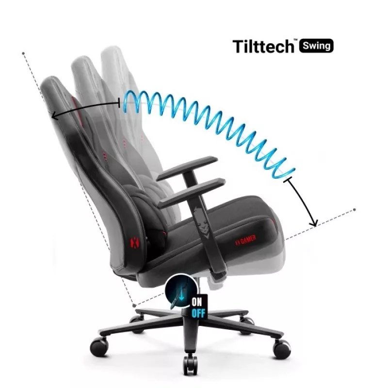Diablo X-Gamer 2.0 tavasuuruses tume obsidiaan