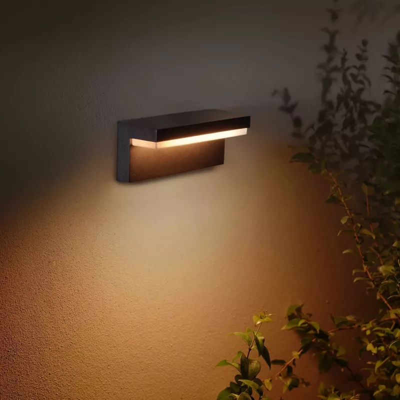 Philips Hue Nyro valge ja jaheda ambientseinalamp 1000lm must