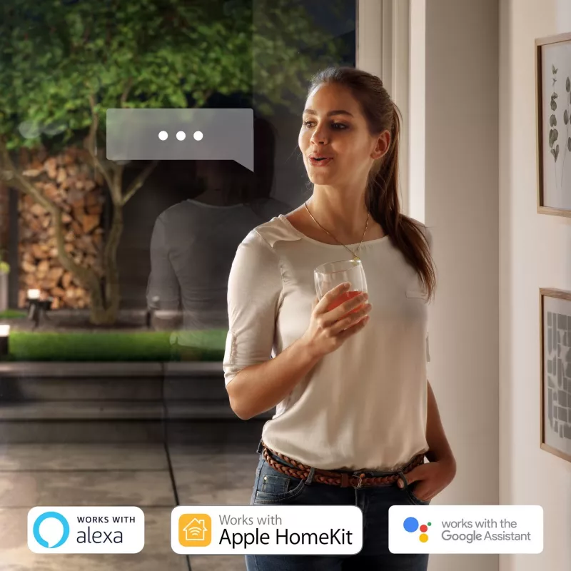 Philips Hue Nyro valge ja jaheda ambientseinalamp 1000lm must