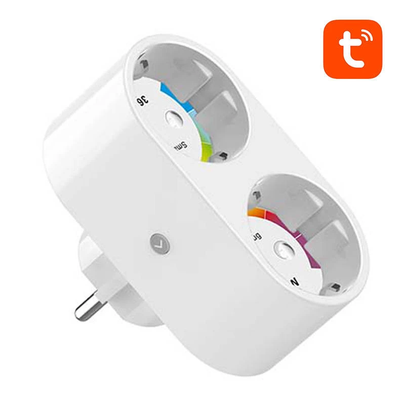 Kahepoolne nutipistik WiFi Gosund SP211 3500W, Tuya