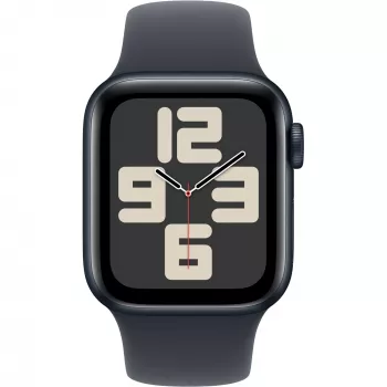 APPLE Watch SE GPS + Cellular 40 mm Midnight alumiiniumkorpus Midnight spordirihmaga - S/M